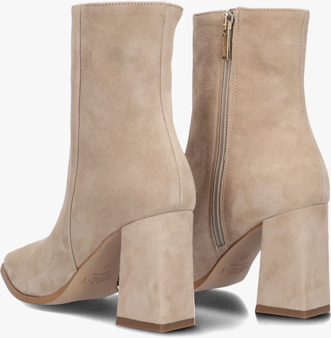NOTRE-V beige notre-v enkellaarsjes 48236