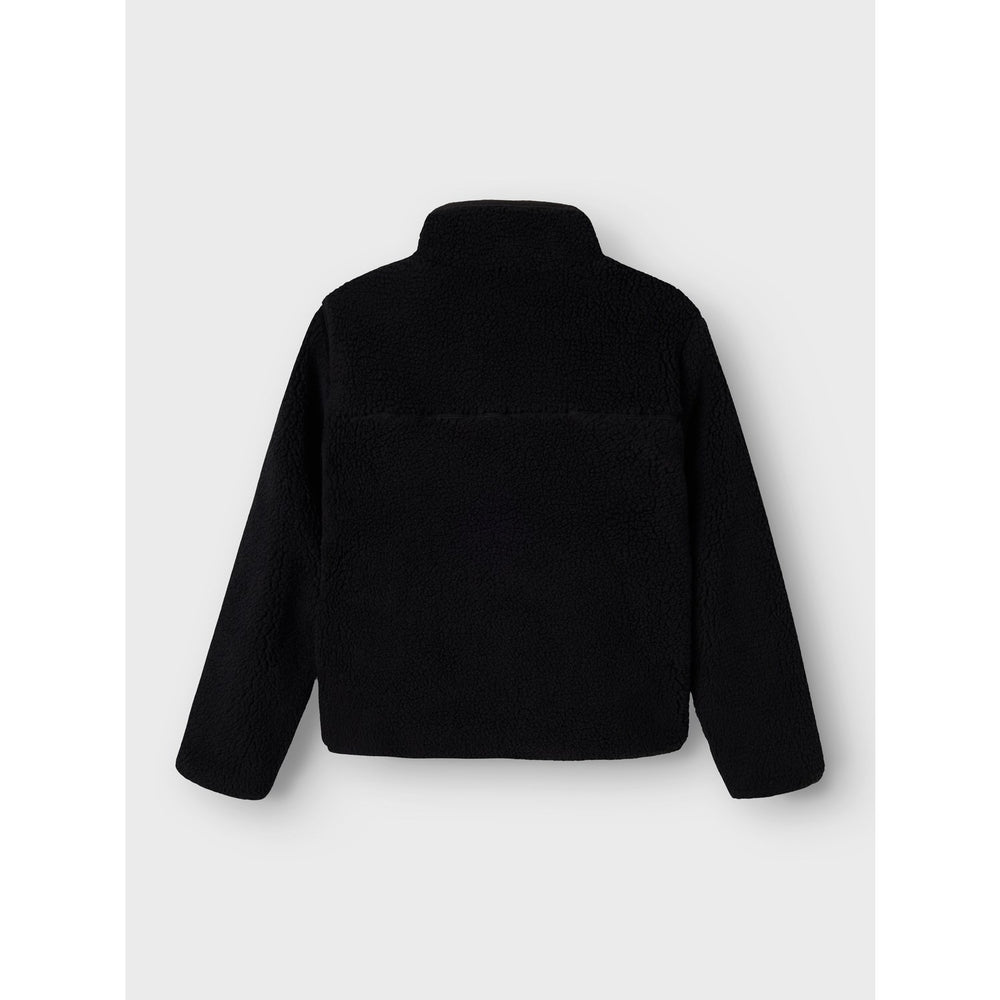 Køb Name It Black Nknmattia Sherpa Jakke Pb