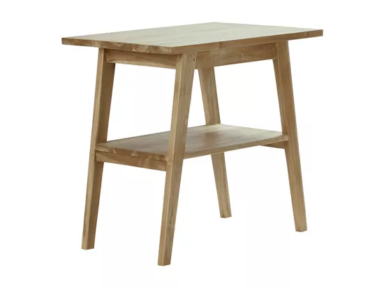 Meuble de salle de bain en teck massif 80 cm