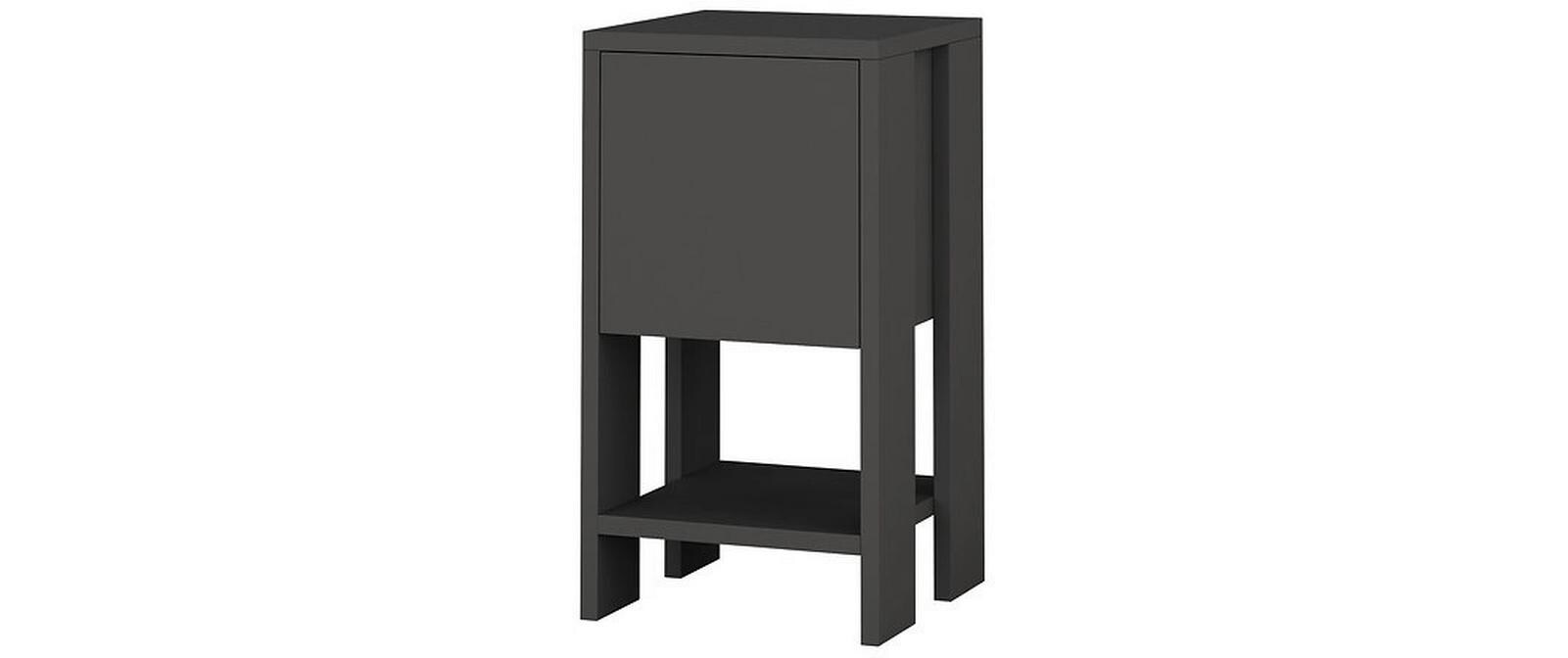 Nachttisch Ema 30 x 55 x 30 cm, AnthrazitNachtschrank