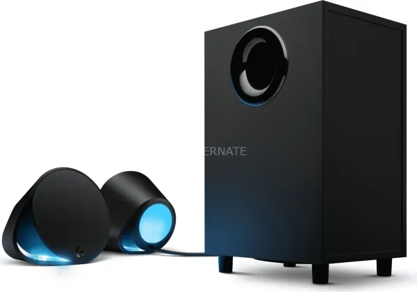 Logitech G560 - Højttalersystem - til PC - 2.1-kanal - trådløs - Bluetooth - USB - 120 Watt (Total)