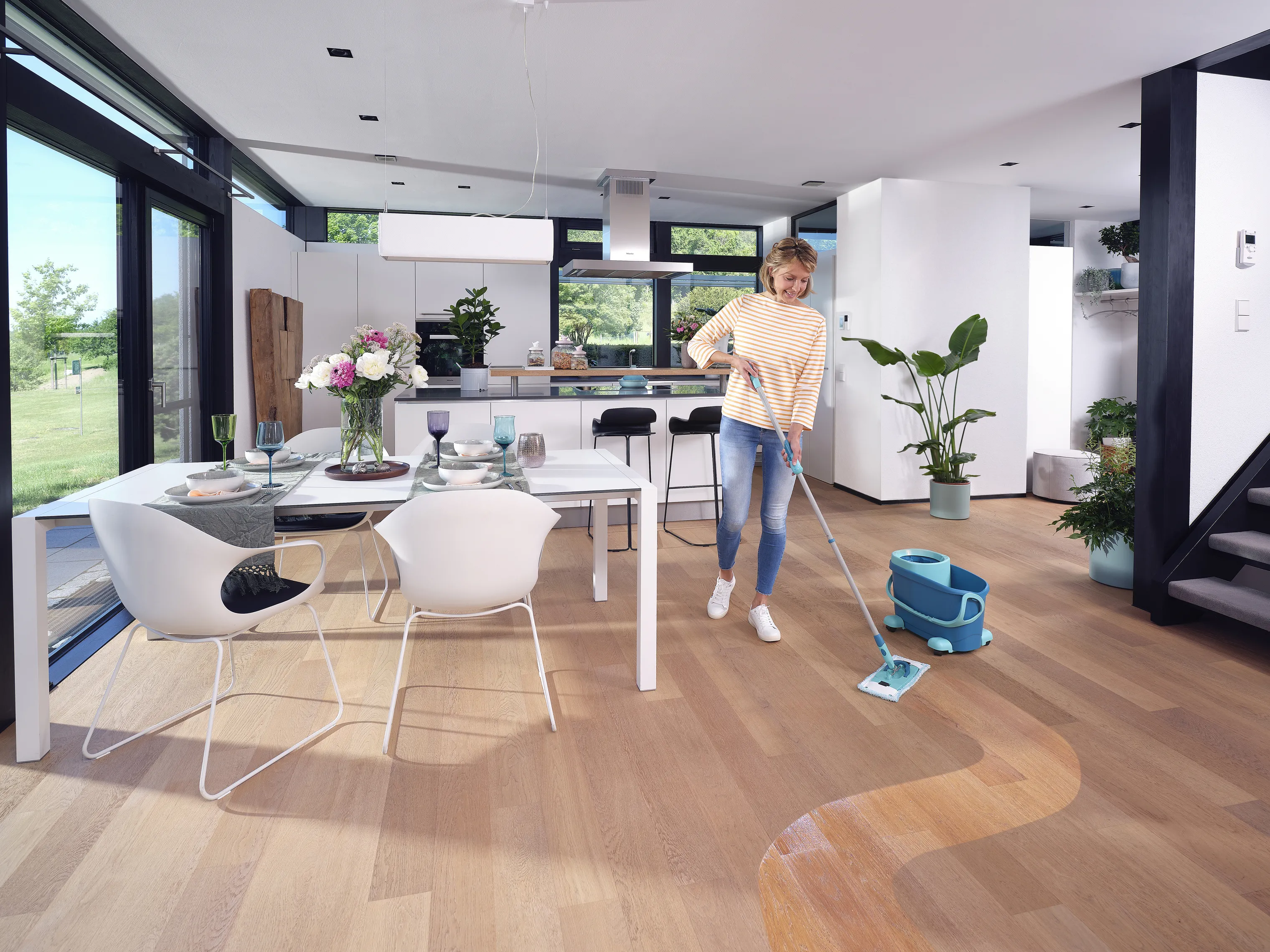 Leifheit Clean Twist M Ergo Mobile Gulvvaskersæt