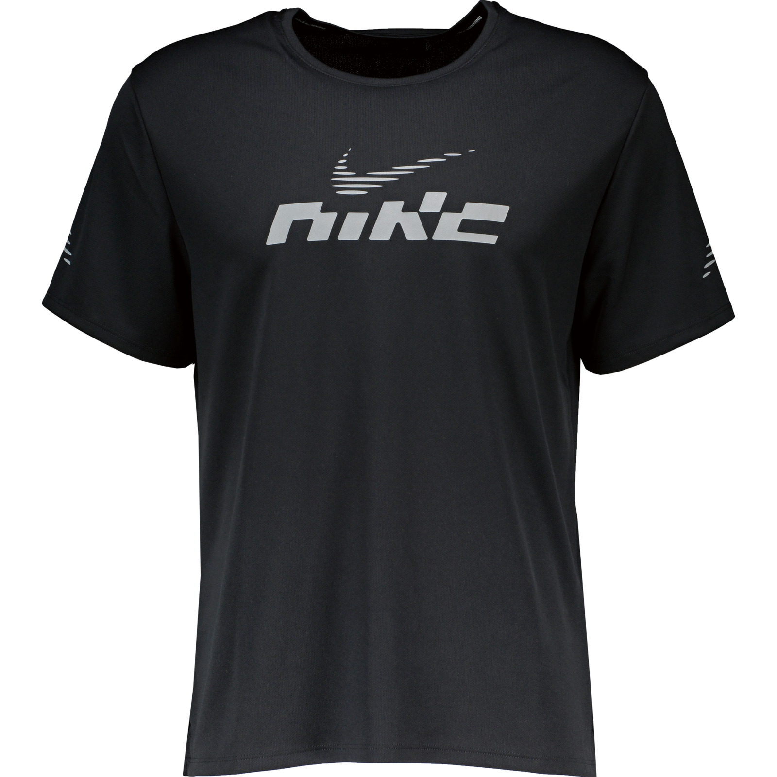 Nike Herren-T-Shirt Miler Flash Dri fit M, schwarz