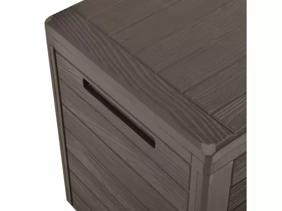 Coffre boîte meuble de marron 116 x 44 x 55 cm 02_0013095