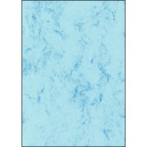 Set de papier marbré, A4, 90 g/m2, papier fin, assorti