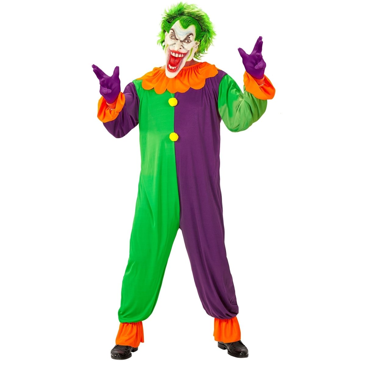 Halloween Kostuum Gekleurd Heren Joker