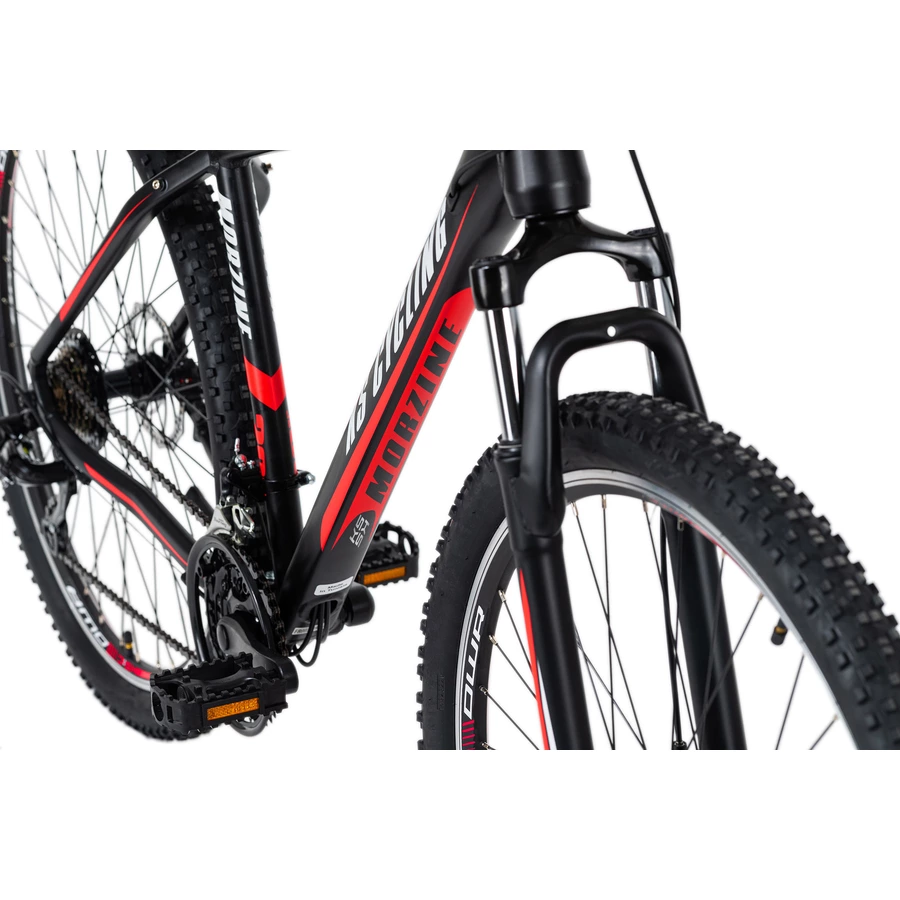 KS Cycling Mountainbike Hardtail 29 Morzine schwarz-rot