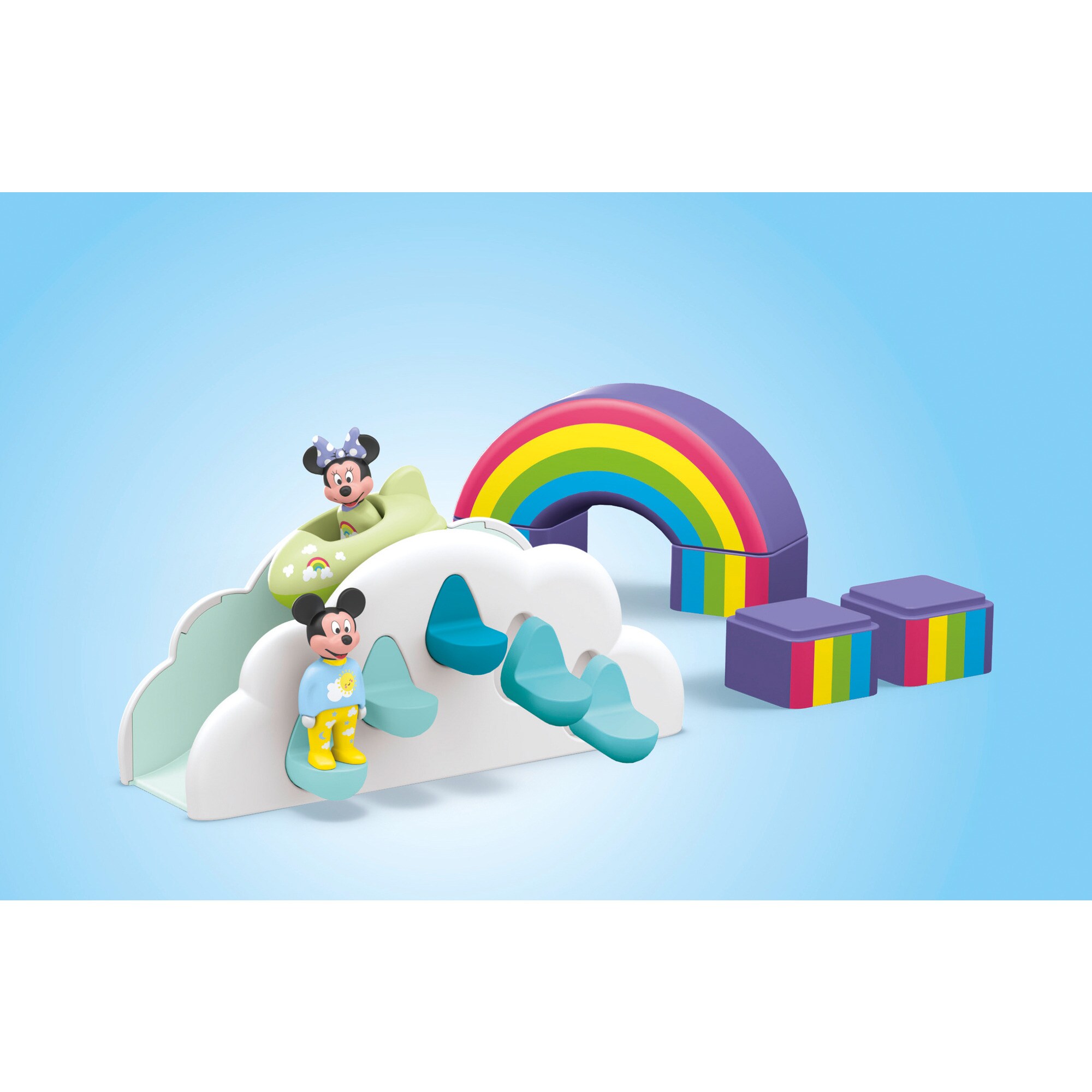PLAYMOBIL Konstruktionsspielzeug Junior & Disney: Mickys & Minnies Wolkenhaus