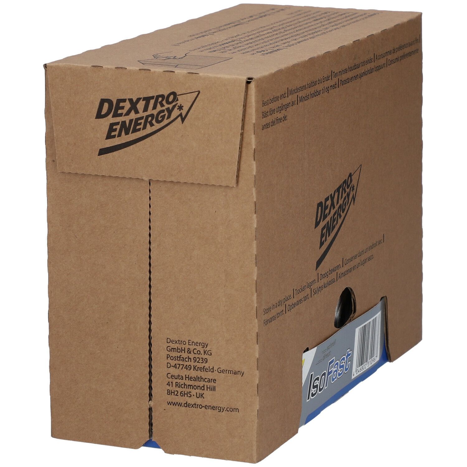 Dextro Energy Iso Fast, Red Orange