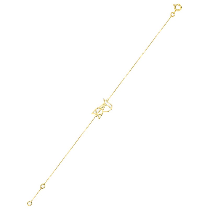 Bracelet Femme - Or 18 Carats - Longueur : 18 cm