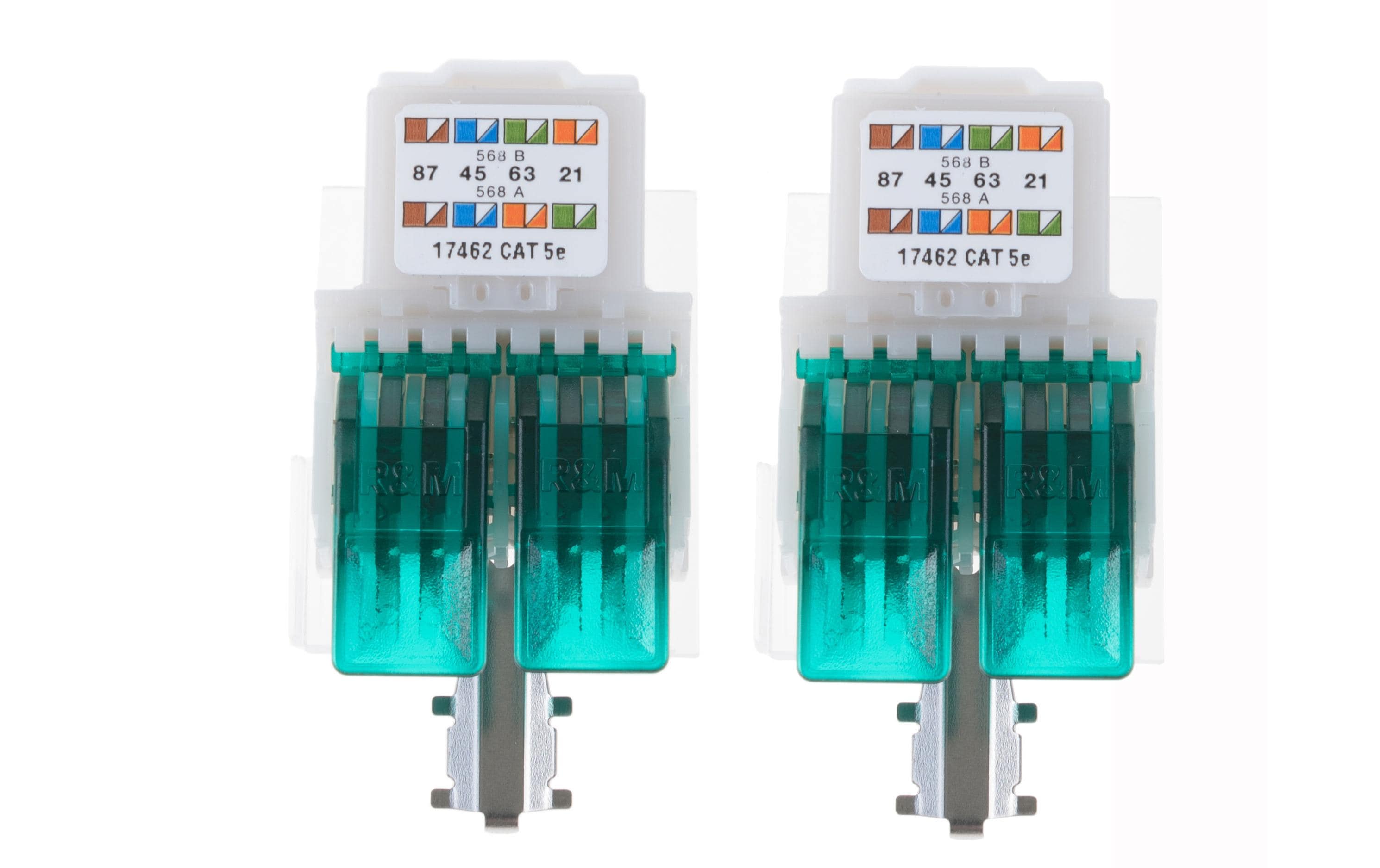 Netzwerkdose UP 2x RJ45 Kat. 5e ungeschirmtNetzwerkdose,