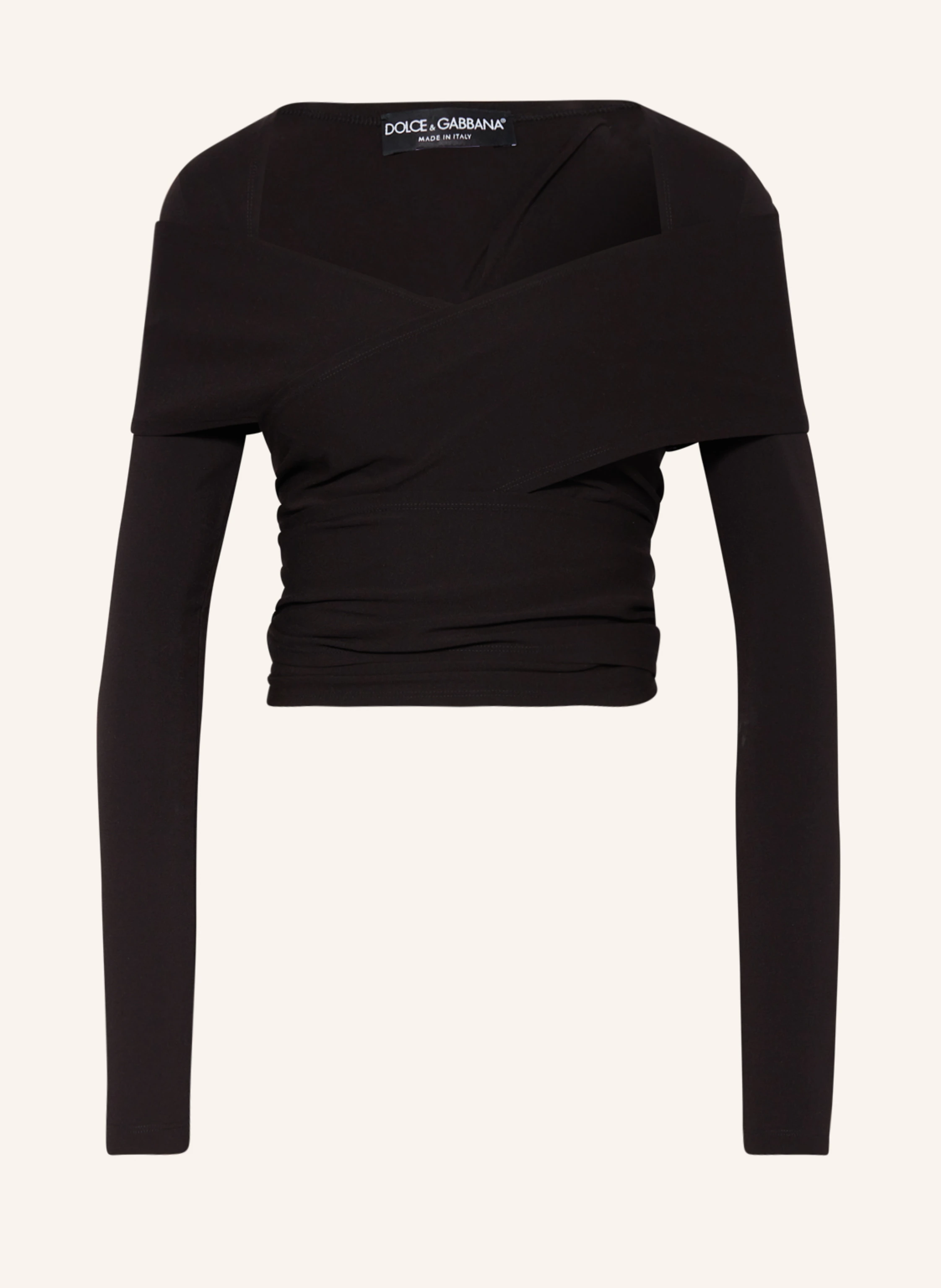 DOLCE & GABBANA Cropped-Shirt