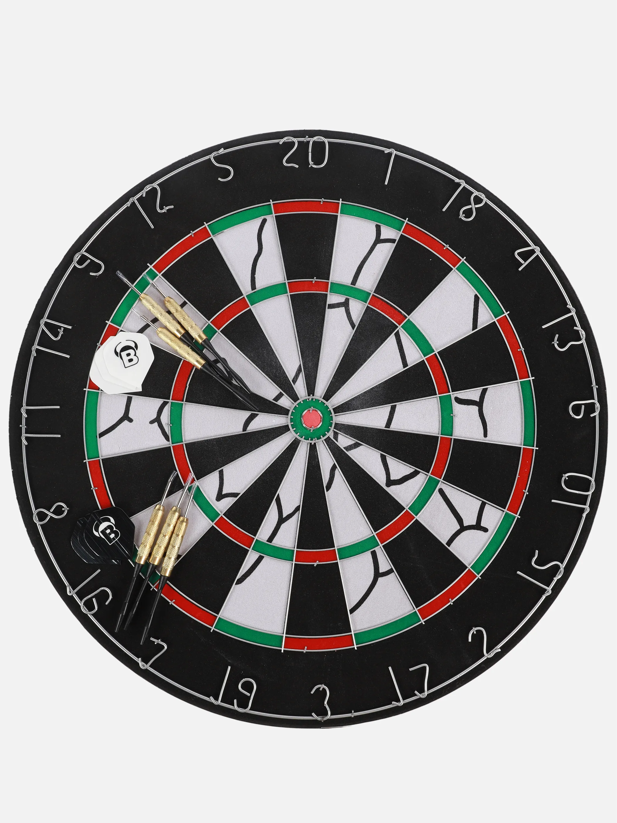 Dartscheibe mit Aufhängung