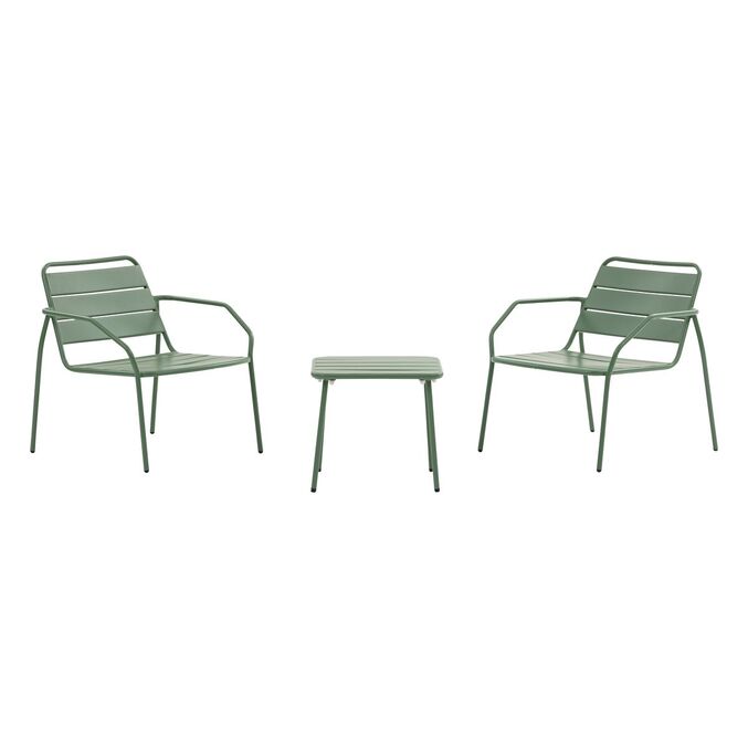 Salon de jardin PHUKET Vert olive