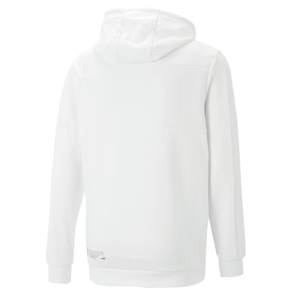 Puma Sweat à Capuche Blanc Homme Puma AMG V6