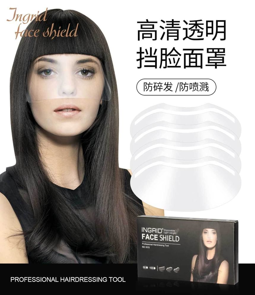 SIMBLER - Set van 50: Plastic haarsnijmasker