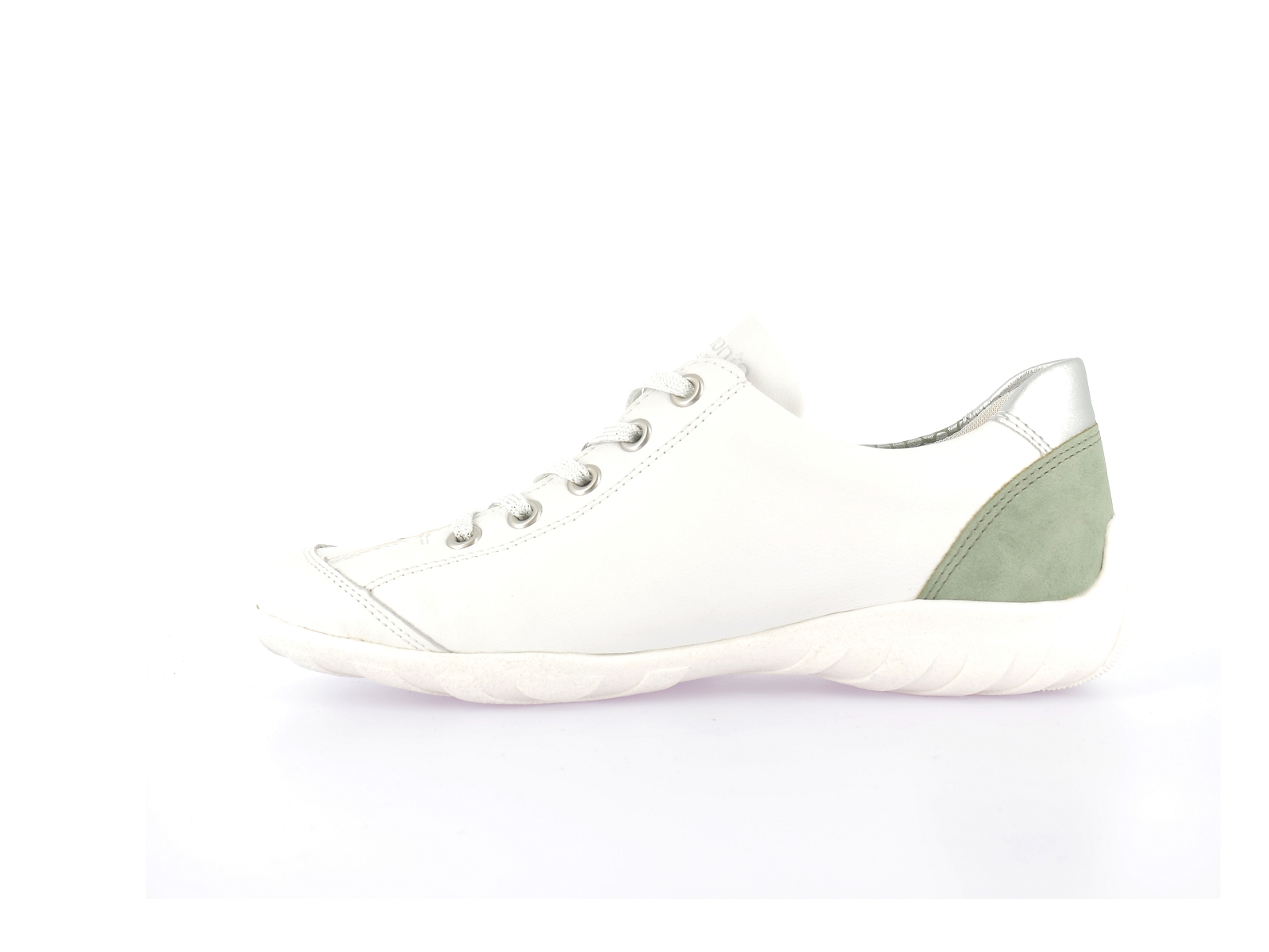 Remonte-R3410 Cuir Blanc Vert