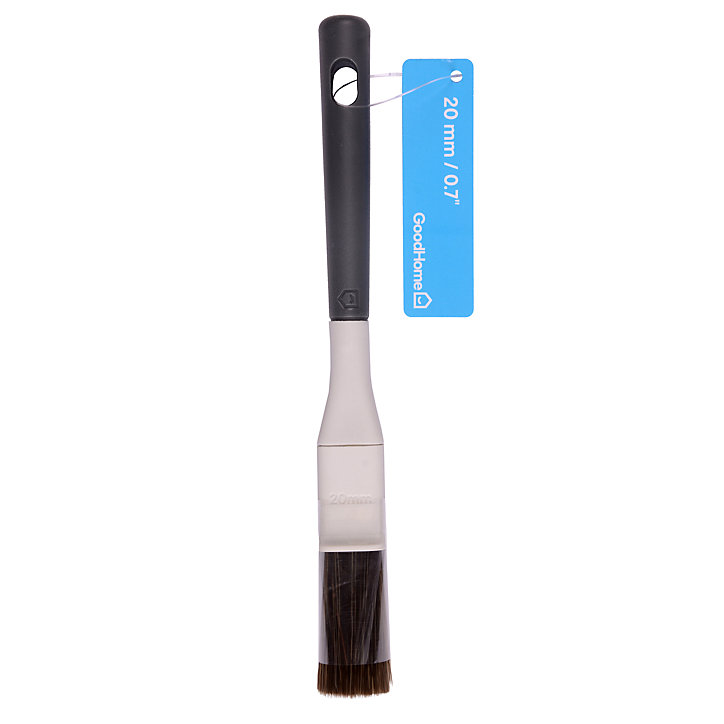 Pinceau plat huile, vernis et lasure GoodHome 20mm
