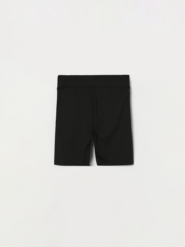 Calça legging esportiva para ciclismo - Preta