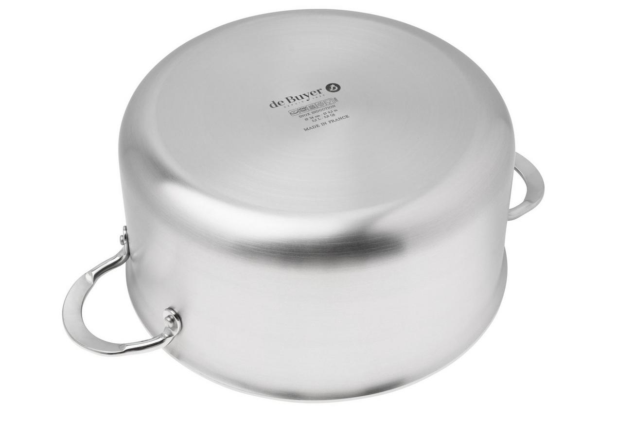 de Buyer Alchimy 3601.06 3-delige saus- en stoofpannenset met deksels