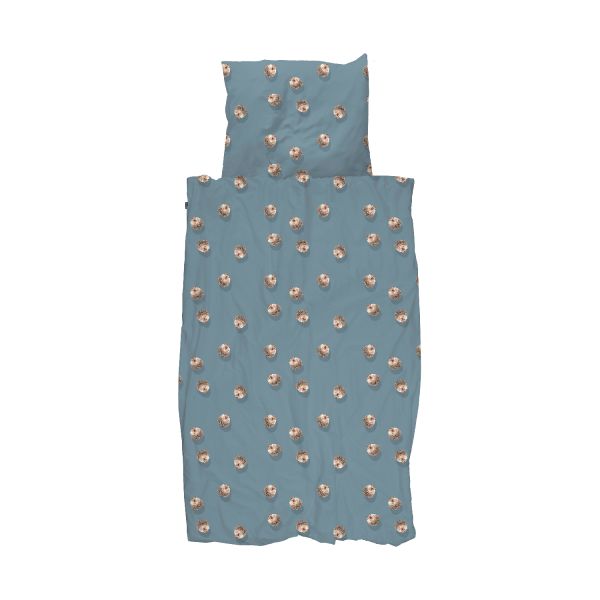 Snurk Hedgy Dekbedovertrek - 140 x 200/220 cm - Blue