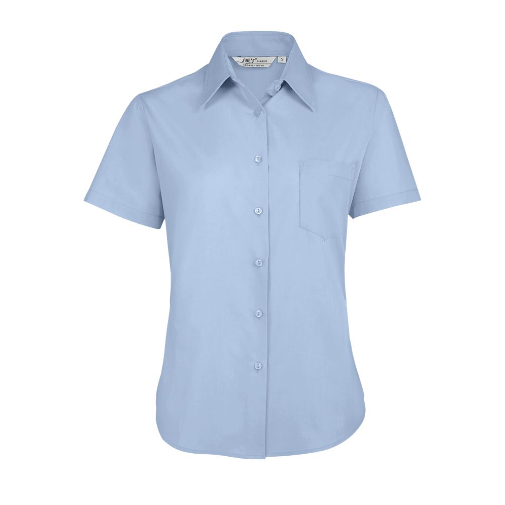 SOL'S 16070 - Escape Chemise Femme Popeline Manches Courtes