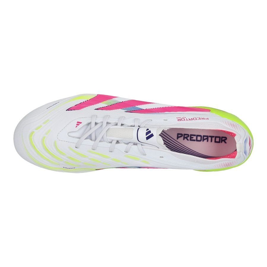 adidas Predator Elite FG Celestial Victory - Blanc/Lucid Pink/Lucid Lemon