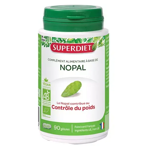 Superdiet Nopal Orgânico 90 cápsulas