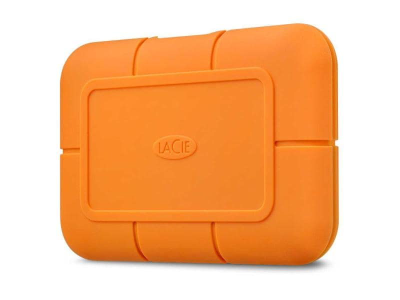 LaCie Externe SSD Rugged 4000 GB Robuste externe USB-C NVMe-SSD