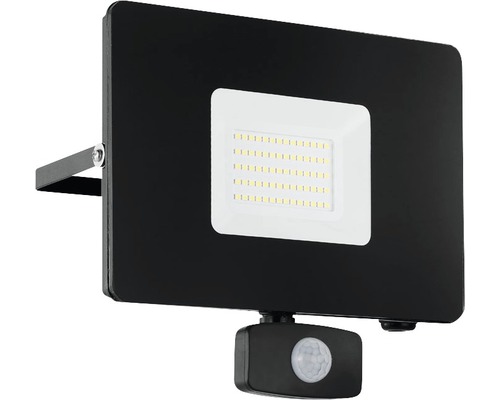 LED Sensor Buiten Wandlamp 53W 5800 lm 5000 K neutraal wit Faeso zwart H 200 mm IP44