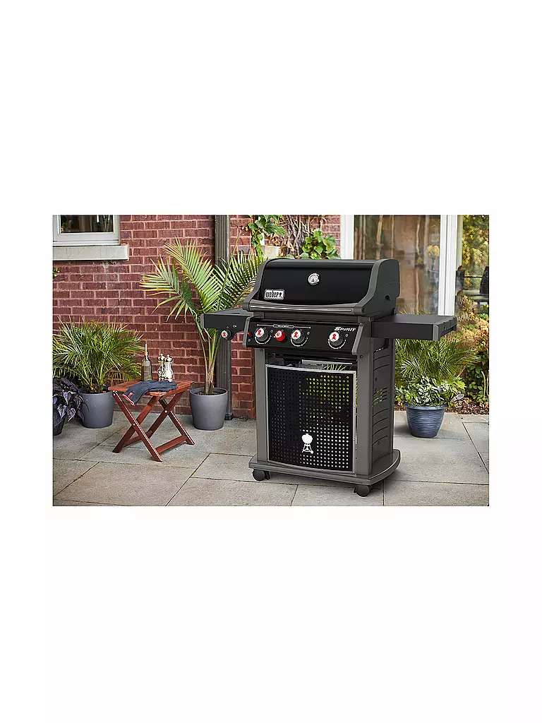 WEBER GRILL Spirit E-330 Classic GBS Gasgrill Schwarz schwarz