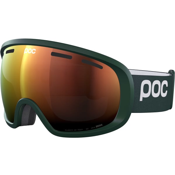 Masque de ski POC FOVEA PARGASITE GREEN/PARTLY SUNNY ORANGE