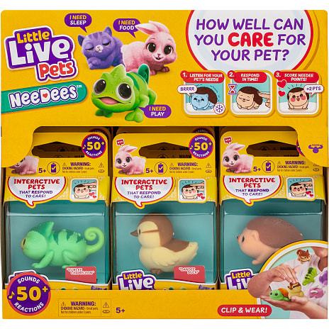 Little Live Pets NeeDees - flere varianter - assorteret