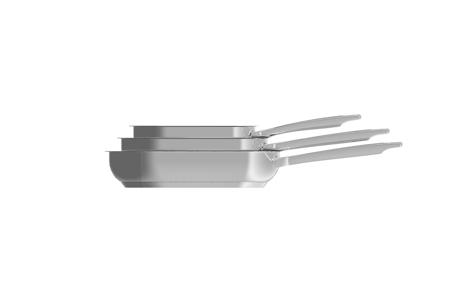 BergHOFF Helix Koekenpan RVS