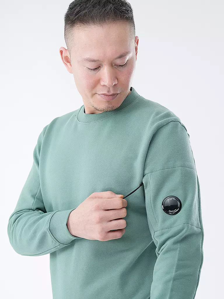CP COMPANY Sweater hellgrün