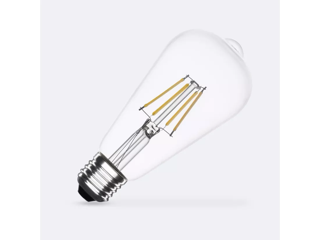 Ampoule LED Filament E27 6W 720 lm ST64 No Flicker 4000K Blanc neutre