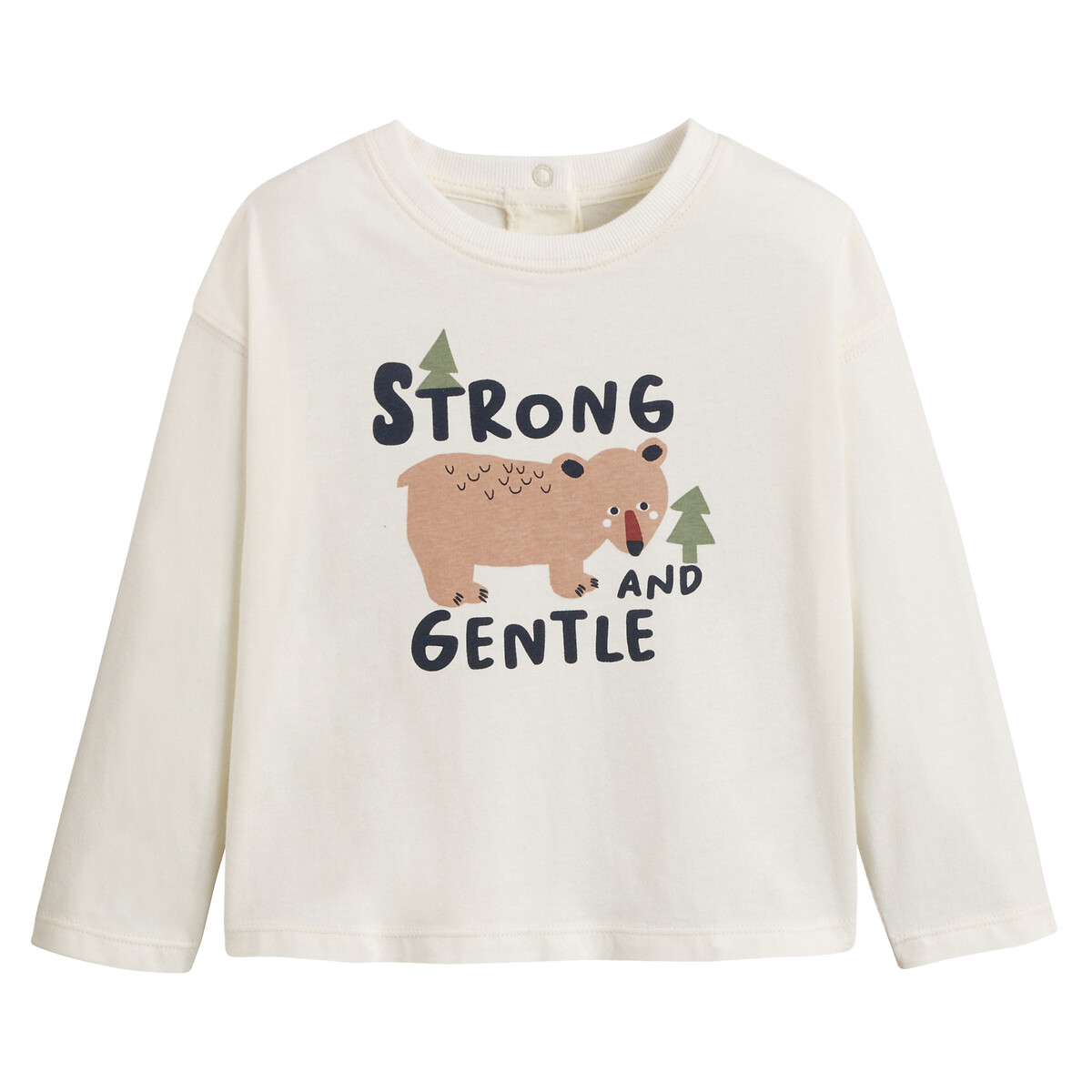 COLEÇÃO LA REDOUTE<br>Conjunto de 3 peças: cardigã, camiseta e calça de moletom