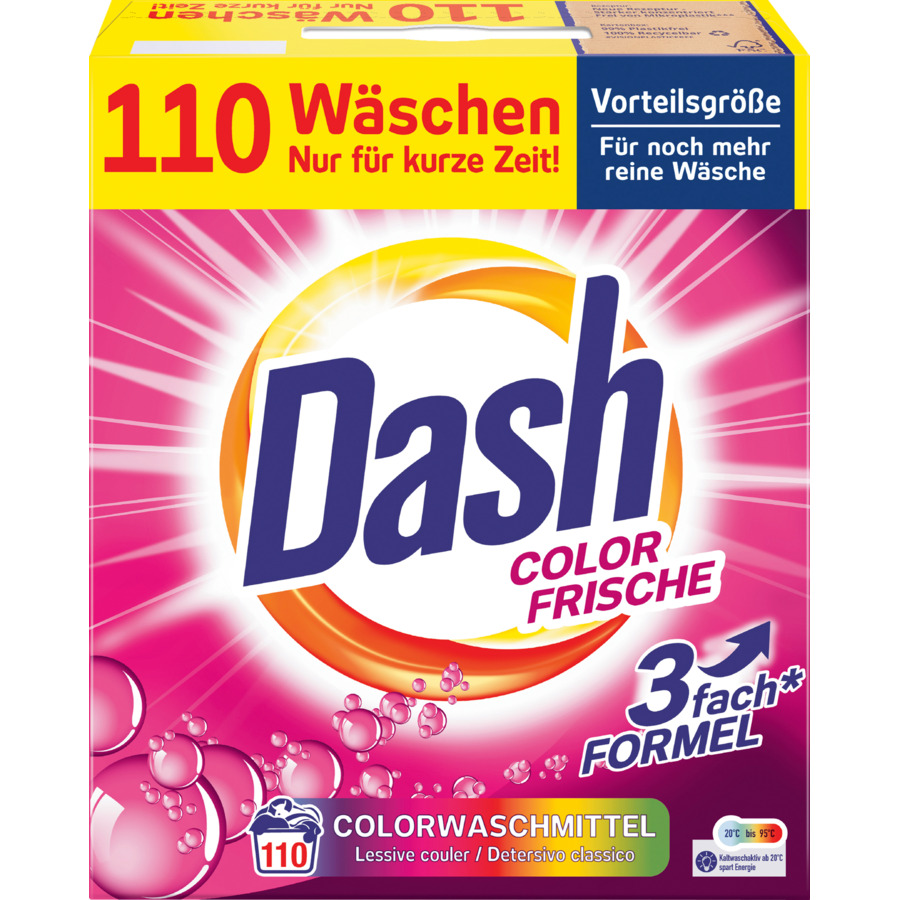 Dash Flüssig Waschmittel Color Frische 110 Waschgänge