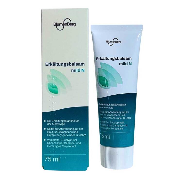 Blumenberg Erkältungsbalsam mild N, 75 ml