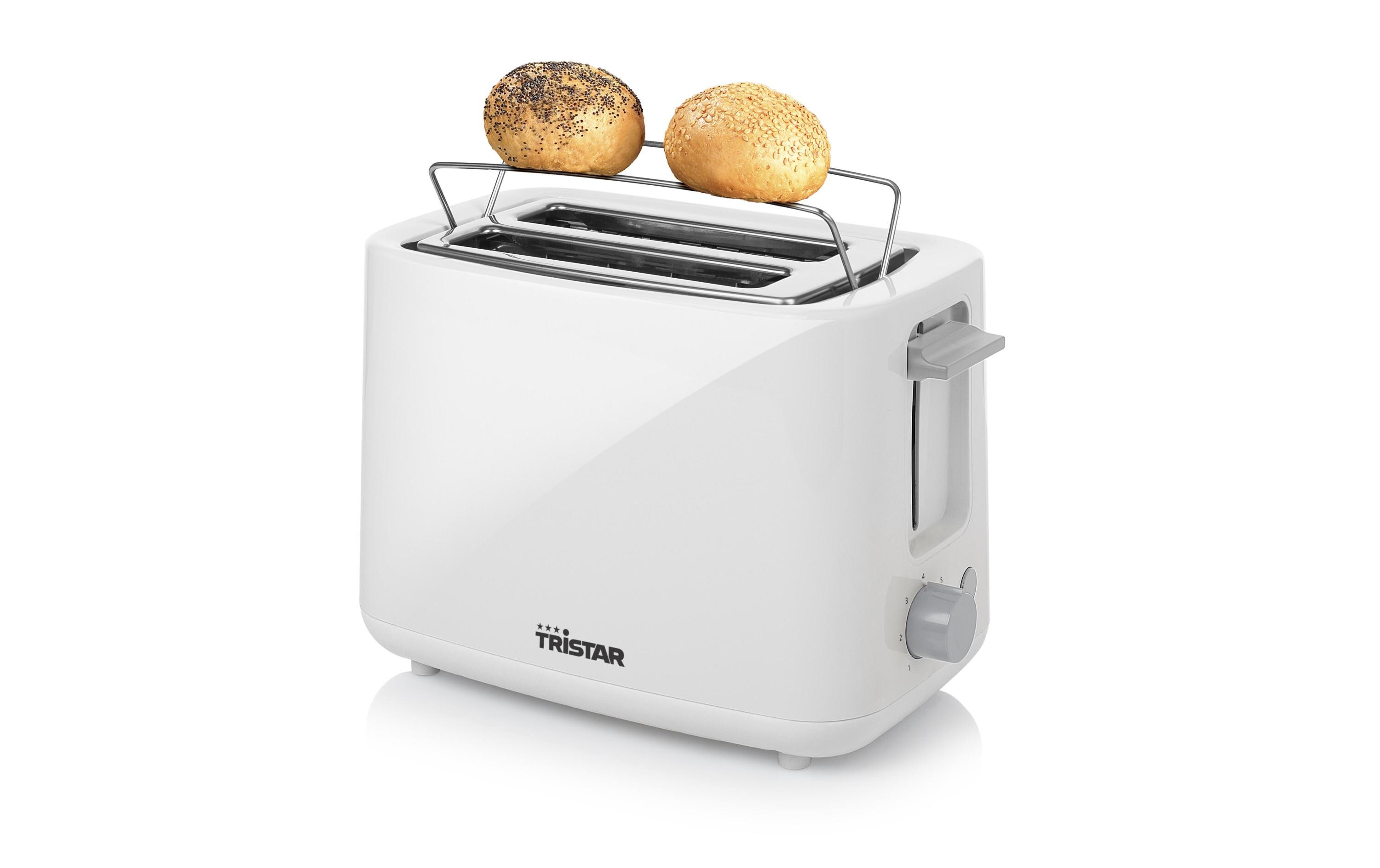Toaster BR-1040 WeissKlassischer Toaster, Weiss