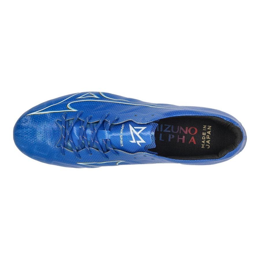 Mizuno Alpha Made in Japan AG Mugen - Bleu/Blanc/Doré