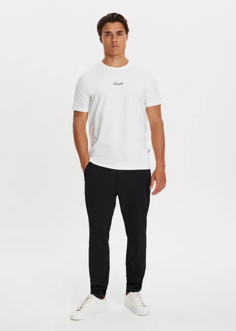 T-shirt met logo print wit (WIT)