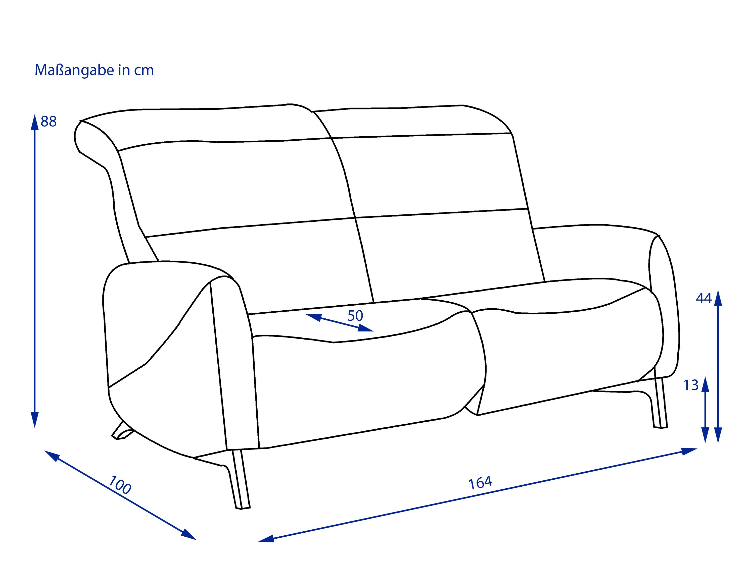 Sofa 2,5 Sitzer MONDO RECREO