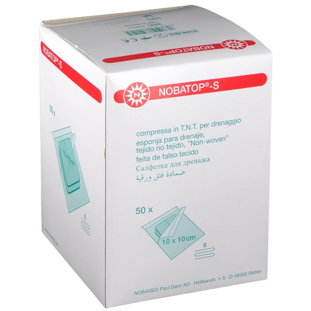 NOBATOP®-steril S 10 x 10 cm
