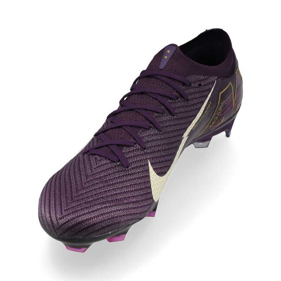 Nike Air Zoom Mercurial Vapor 16 Elite FG Mbappé Personal Edition - Violet/Blanc