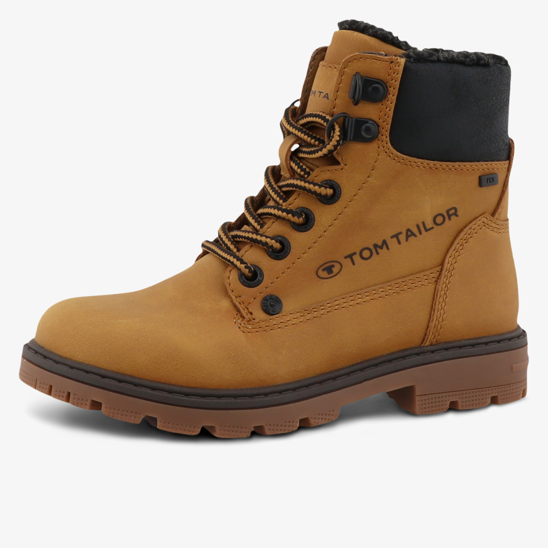 TOM TAILOR Kinder Schnürstiefel braun