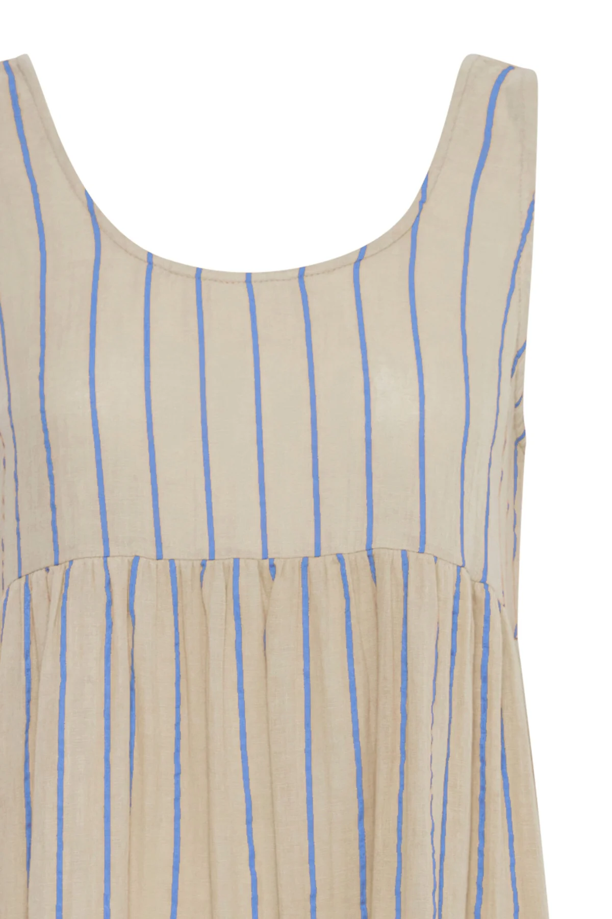 Ichi Iafoxa Striped Maxi Dr