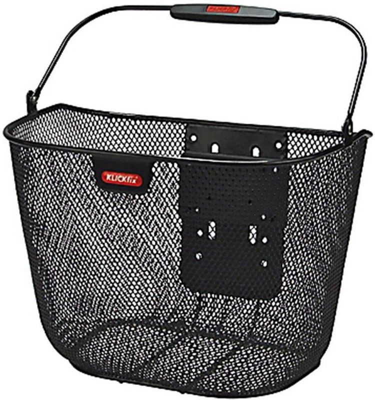 Klickfix - Uni Basket Plus - Stuurmand - Zwart - 18 liter