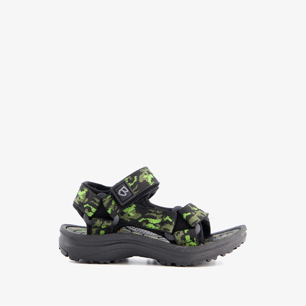 Braqeez jongens sandalen met camouflage print