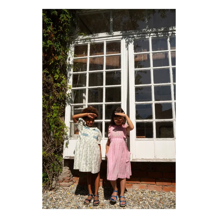 Lali Robe Ivy Smockée | Ecru